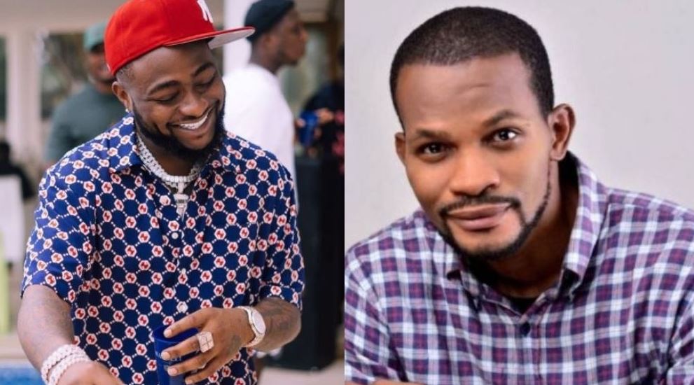 Davido and Uche Maduagwu