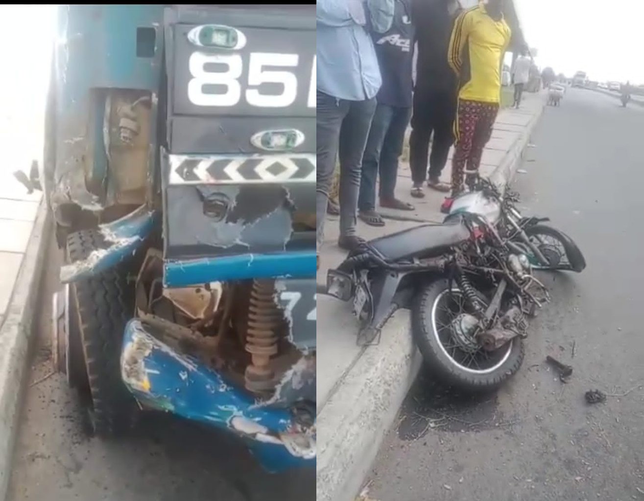 Truck accident