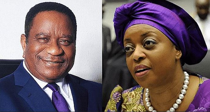 Diezani and husband