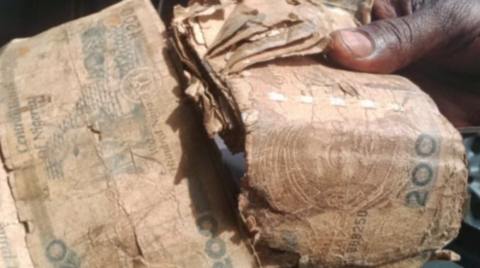 Mutilated Naira Notes
