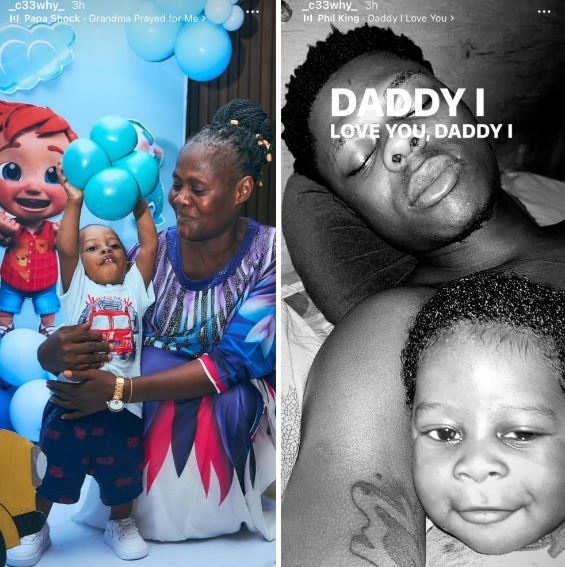 Mohbad’s Widow, Wunmi, Shares Photos Of Their Son With The Late Singer And His Mum