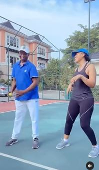 Regina and Ned Nwoko