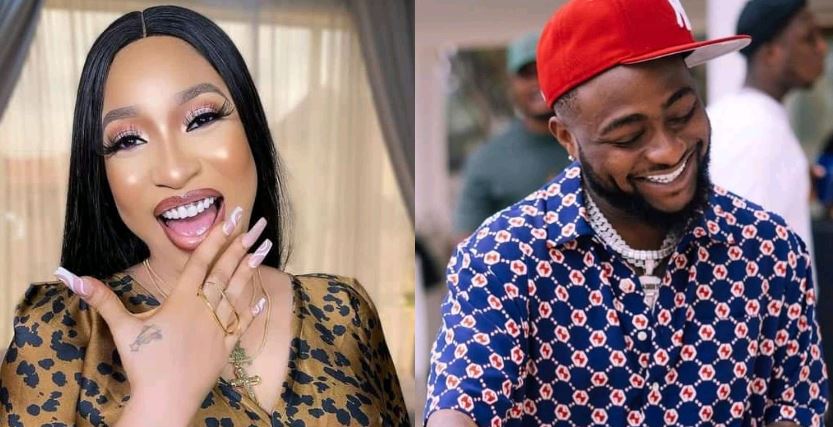 Davido and Tonto Dikeh