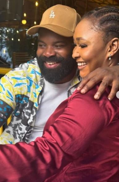 Gabriel Afolayan and wife