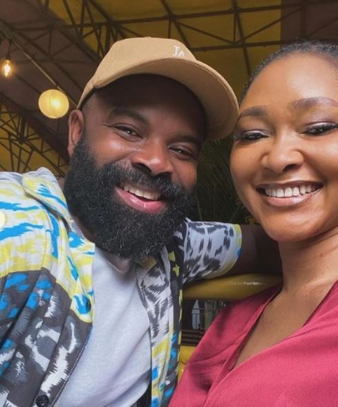 Gabriel Afolayan and wife