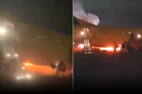 Boeing passenger plane