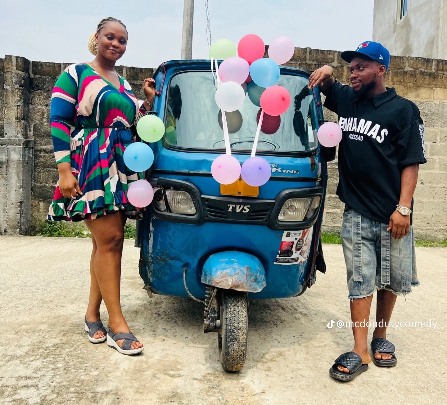 Nigerian Man Gifts Girlfriend Fairly Used Tricycle