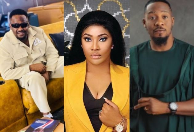 Angela Okorie, Zubby Michael, Junior Pope