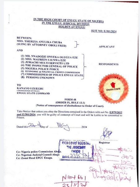 Form order