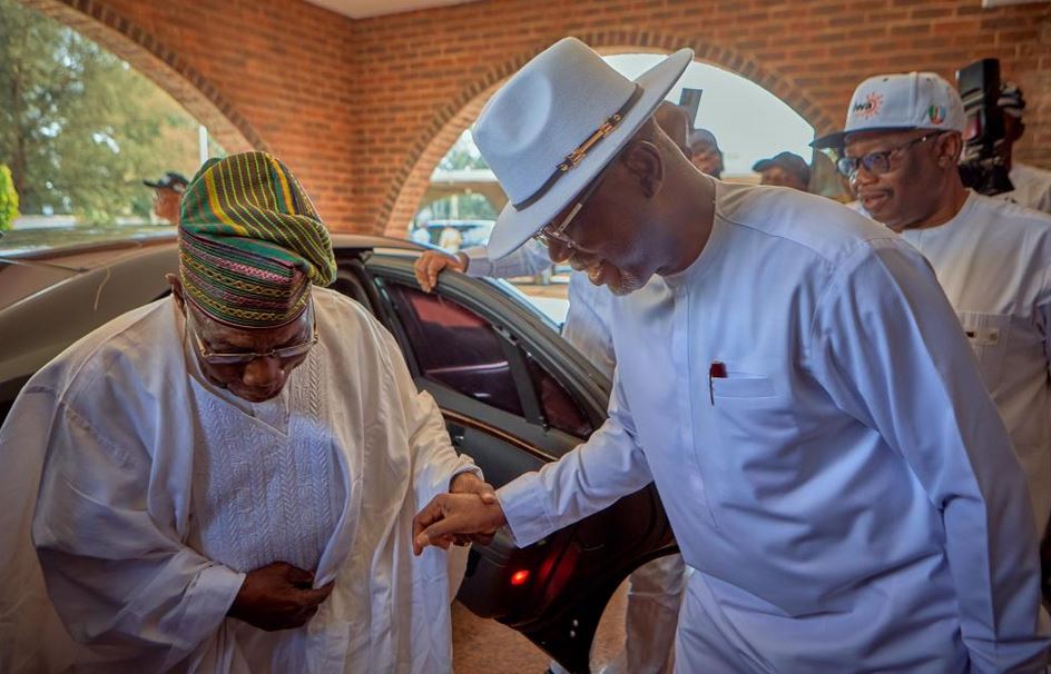 Olusegun Obasanjo, Lucky Aiyedatiwa
