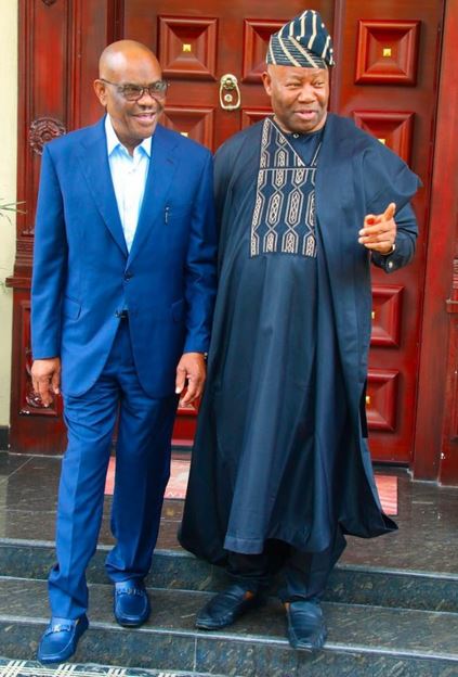 Godswill Akpabio, Nyesom Wike
