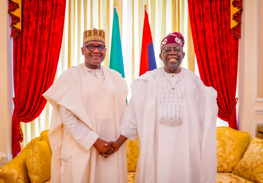Bola Tinubu, Aliko Dangote