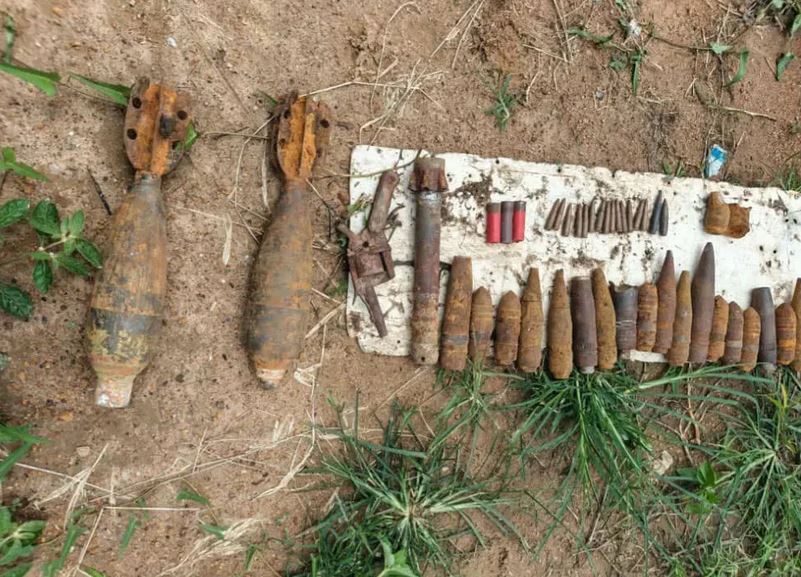 Unexploded Military-Grade Bombs