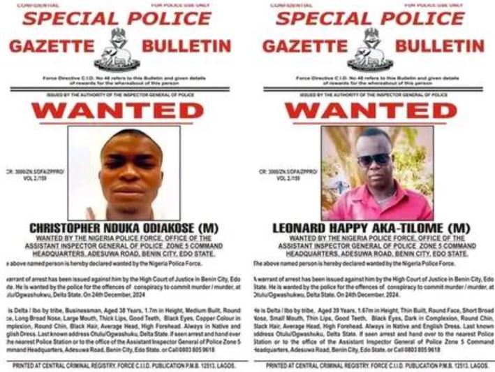 Christopher Odiakose, Leonard Happy