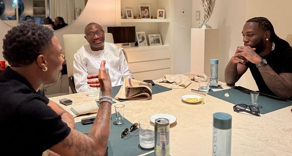 Femi Otedola, Wizkid, Burna Boy
