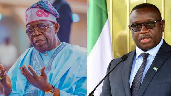 Bola Ahmed Tinubu, Julius Maada Bio