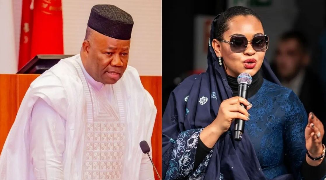 Natasha Akpoti-Uduaghan, Godswill Akpabio