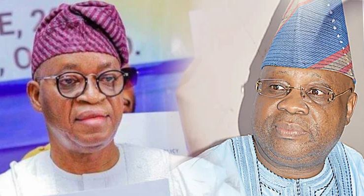 Adegboyega Oyetola, Ademola Adeleke