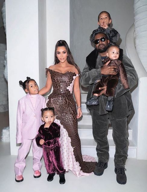 Kim and Kanye West