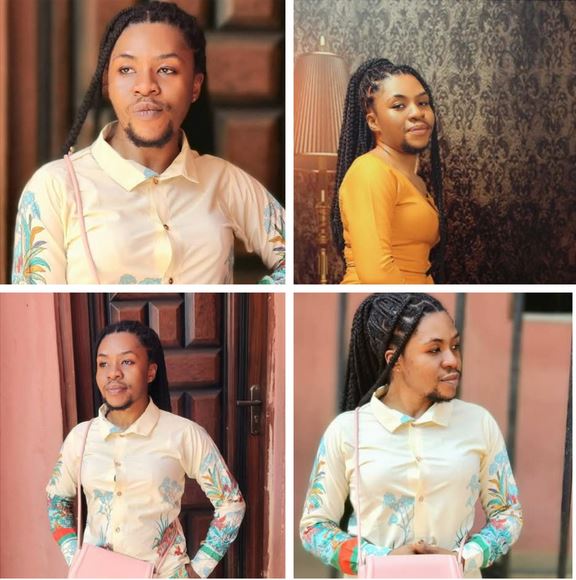 Bearded Nigerian lady