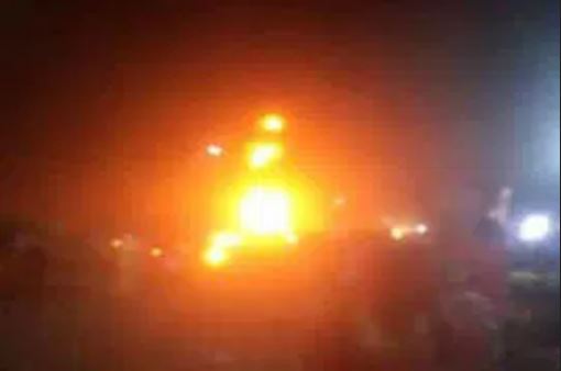 Cooking Gas Explosion