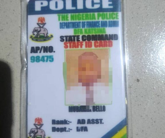 Fake Police ID