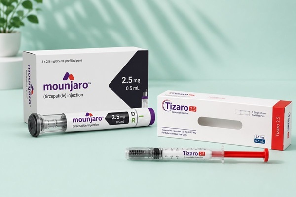 Image showing original weight loss medications, Mounjaro and Tizaro available at HueBeautyGlam, Lagos, Nigeria.