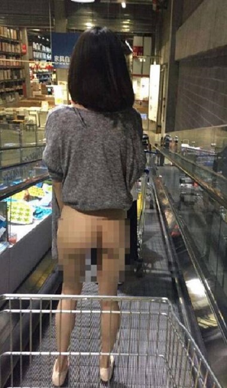 Unbelievable! Chinese Woman Causes Uproar by Going to Shopping