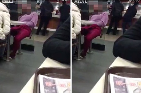 Woman Caught Masturbating In Public