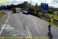 Horror: This Shocking Car Accident on a Highway Will Terrify You...But the Driver Survived (Video)