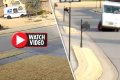 Unbelievable: Postman Run Himself Over And Crash His Van Into House in Broad Daylight (Video) 