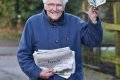 Unbelievable: This 88-Year-Old Woman Has Been Delivering Morning Papers For The Past 41 Years (Photo) 