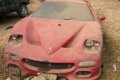Unbelievable! See Photos of a Multi-million Naira Ferrari Car Abandoned in Ibadan