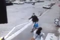So Hilarious: Man Staring at a Woman on the Street Ends Up on the Floor... See How It Happened (Video) 