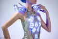 Amazing Technology: Fashion Designer Creates Stunning Dress Which Lights Up the Wearer