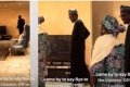 Zahra Shares Video Of Buhari Saying Goodbye To Wife, Aisha Before Leaving For London