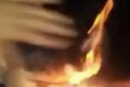 The Horrifying Moment A Boy Set His Hair On Fire While Taking A Bite From His Birthday Cake (Photos/Video)