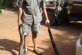 Unbelievable: Woman Wakes Up To Find Huge Python Swallowing Up Her Dog (Photo) 