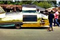 Talented Anambra Man Constructs Unusual Car That Looks Like An Airplane, Drives It Around Town (Photos)
