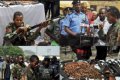 Shocking: Police Officers Caught Hailing Notorious Kidnapper As He Assembles AK-47 Gun In Minutes (Video)