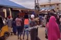 Confusion In Lagos As Estate Agent Disappears After Allegedly Duping Many People Of N300k Each (Video) 