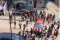 Suspected Kidnapper Stripped Unclad, Beaten Up After Being Caught Abducting A Boy In Lagos (Video)
