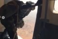 So Romantic: Nigerian Soldier Jumps From Plane With Parachute To Propose To His Girlfriend (Video)