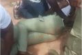 NYSC Member Suddenly Collapses During Data Capturing At Abuja Secretariat (Video)