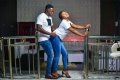 Happy Couple Do The Doggy Style Pose In Pre-Wedding Photos 