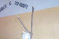Too Embarrassing! Stick Used As IV Infusion Stand At A Govt. General Hospital (Photo)