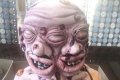 Inspired By Halloween? Nigerian Man Shows-off His Scary Birthday Cake (Photo)
