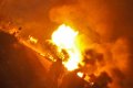 Oh No! Residents Panic As Tanker Explosion Rocks Army Checkpoint In Anambra State (Photos)