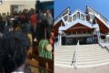 Unbelievable! Pastor Gets Beaten Up In Church By His Own Members (Video) 