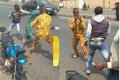 Okada Rider And Passenger Exchange Heavy Blows Over N50 In Ibadan (Video) 
